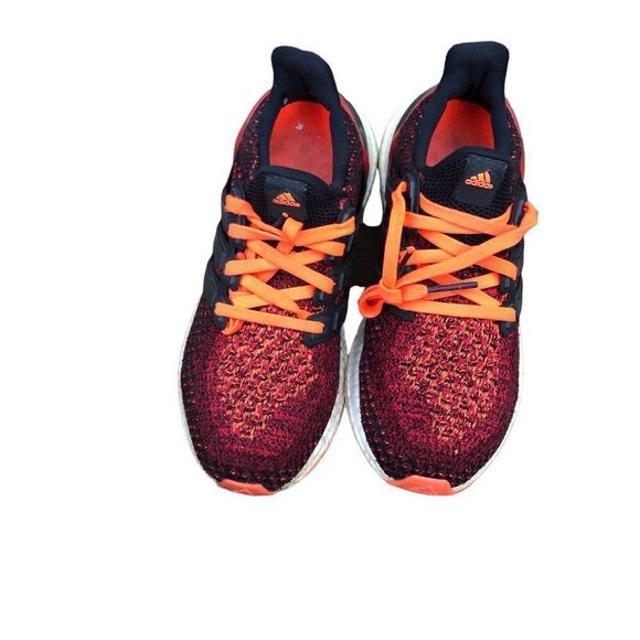 RARE 2016 Adidas UltraBoost 2.0 Blk Sol Red Sz 6 - Picture 3 of 16